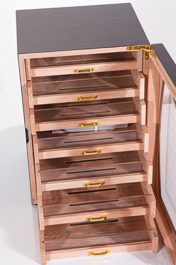 La Rioja 7 Çekmeceli Sedir Humidor Puro Kutusu