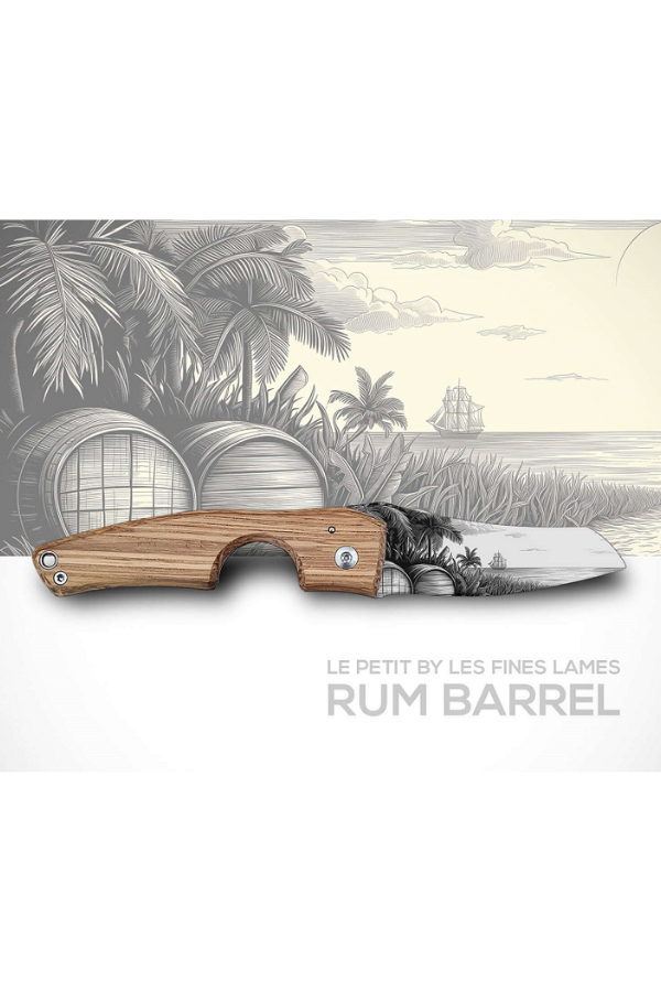 Le Petit By Les Fines Lames Rum Barrel Kahverengi Puro Kesici