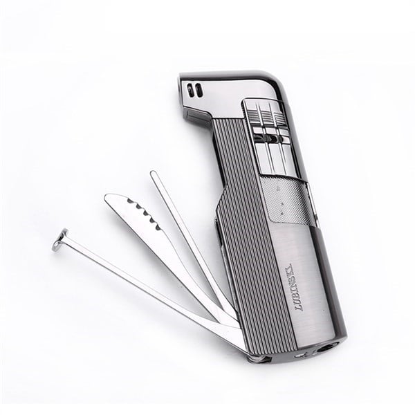 Lubinski Kaşıklı Pipo Çakmağı Gunmetal LB-172