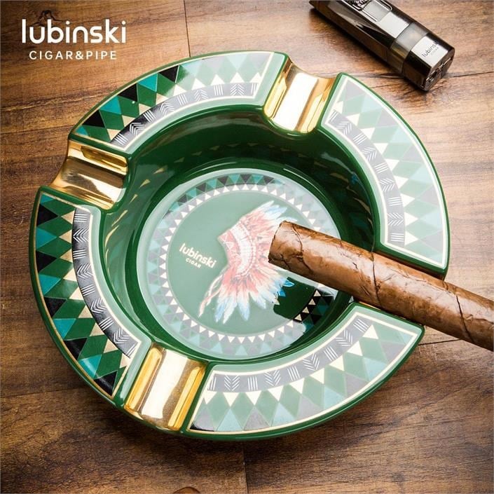 Lubinski New Design Dörtlü Puro Küllüğü Yeşil LB-852