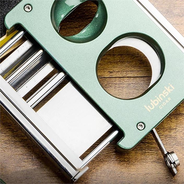 Lubinski Sehpalı-Delicili Premium Puro Kesici Lazer Bıçak Double Cutter Yeşil(60Ring) LB-331