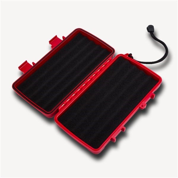 Lubinski Seyahat Puro Kutusu Humidor Kırılmaz Plastik Kırmızı 5's LB-621