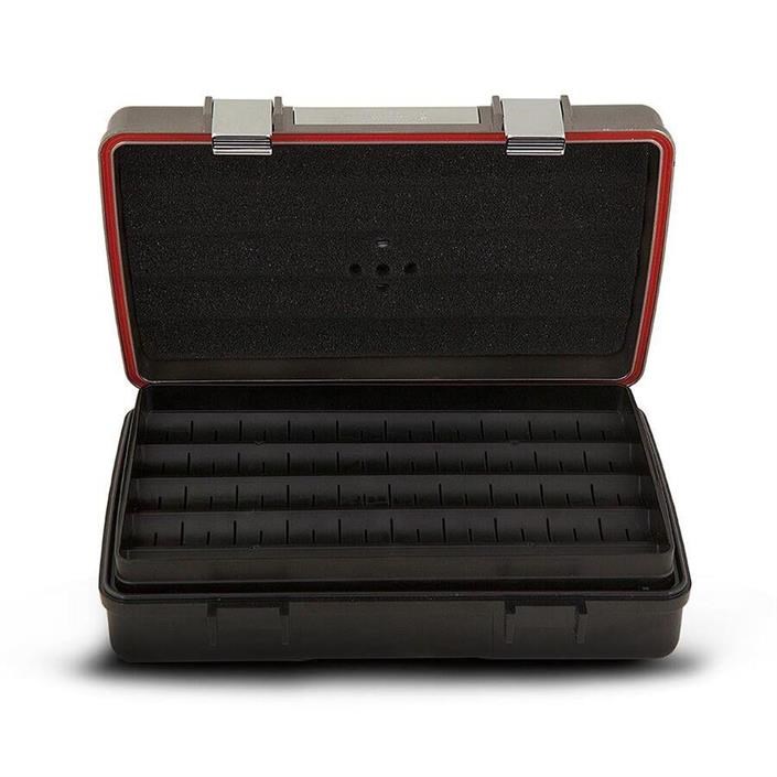 Lubinski Seyahat Tipi Puro Kutusu Humidor Siyah-Gümüş(10Cigar) LB-626