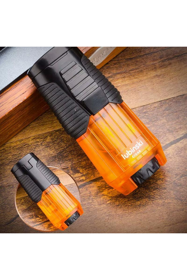 Lubinski Tek Torch Pürmüz Turuncu Puro Çakmağı LB-190