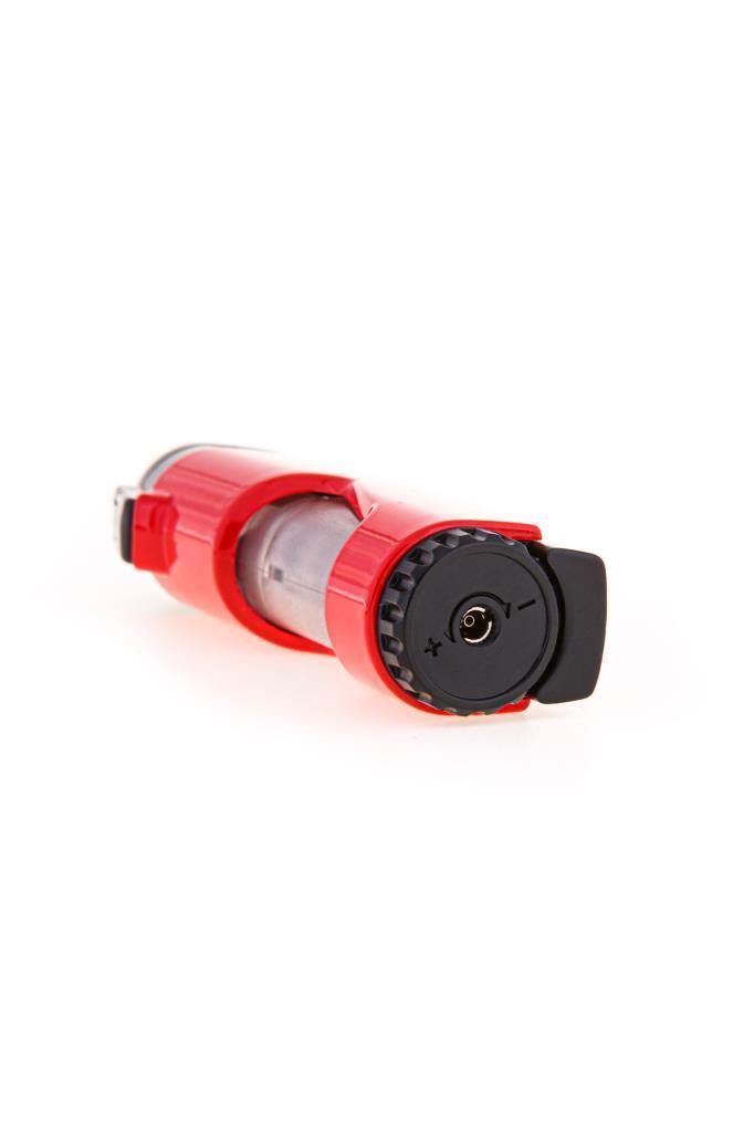 Parmida 2 Torch Pürmüz Kırmızı Desenli Puro Çakmağı