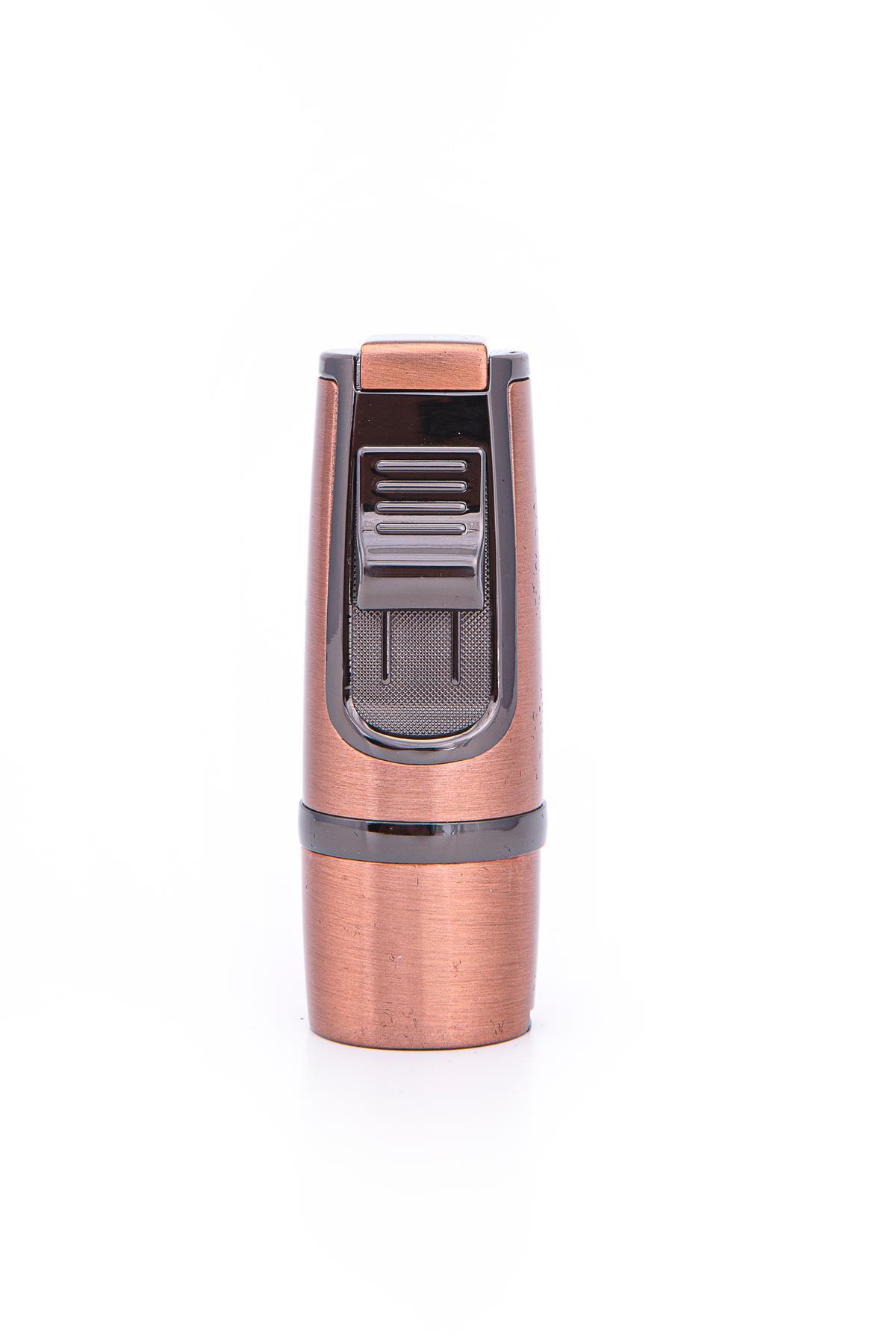 Parmida 3 Torch Pürmüz Bronz Metal Puro Çakmağı