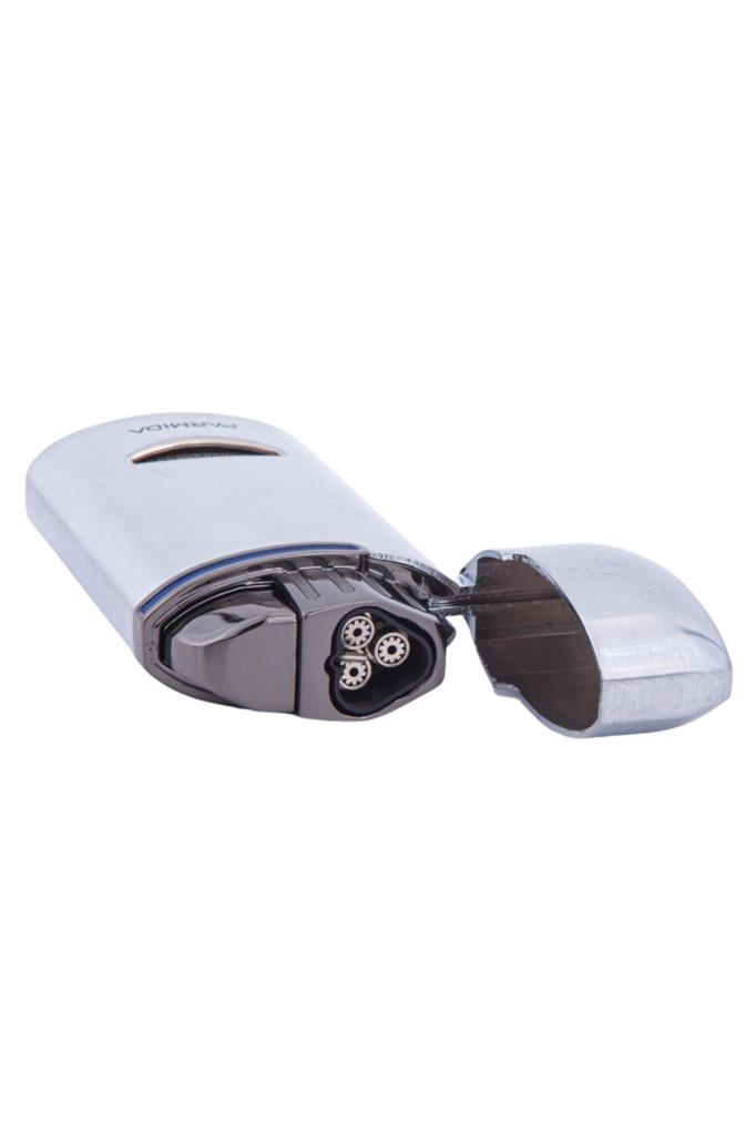 Parmida 3 Torch Pürmüz Gümüş Puro Çakmağı