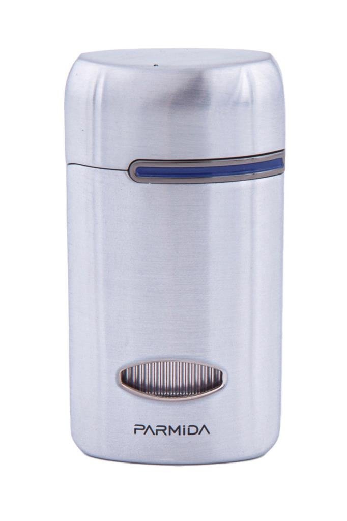 Parmida 3 Torch Pürmüz Gümüş Puro Çakmağı