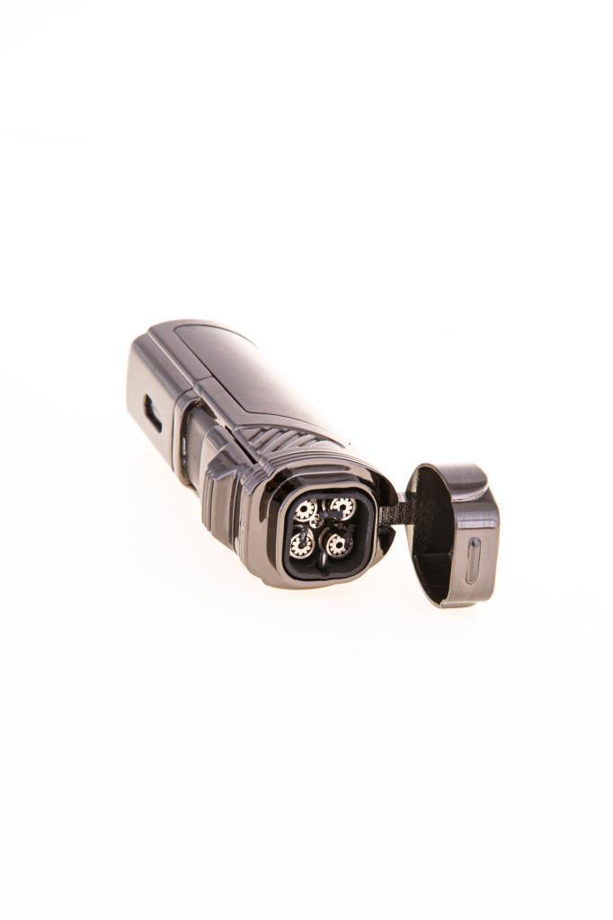 Parmida 4 Torch Pürmüz Gunmetal Puro Çakmağı