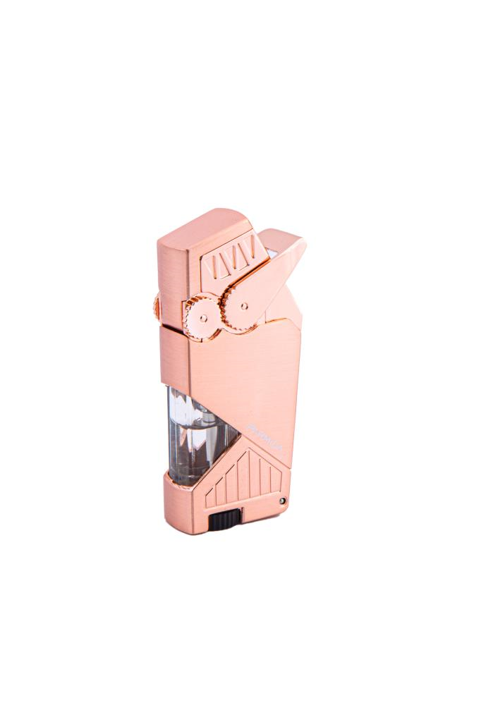 Parmida Çift Torch Pürmüz Rose Gold Puro Çakmağı