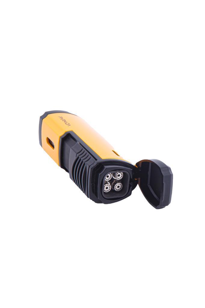Parmida Dört Torch Pürmüz  Sarı Puro Çakmağı