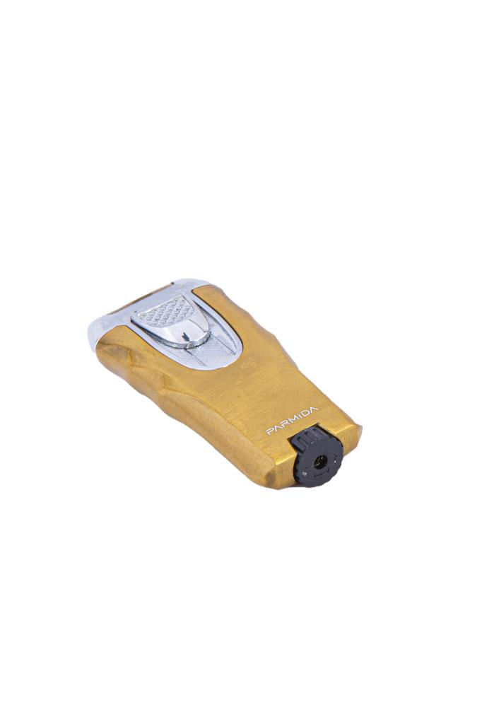 Parmida Tek Torch Pürmüz Gold-Gümüş Puro Çakmağı