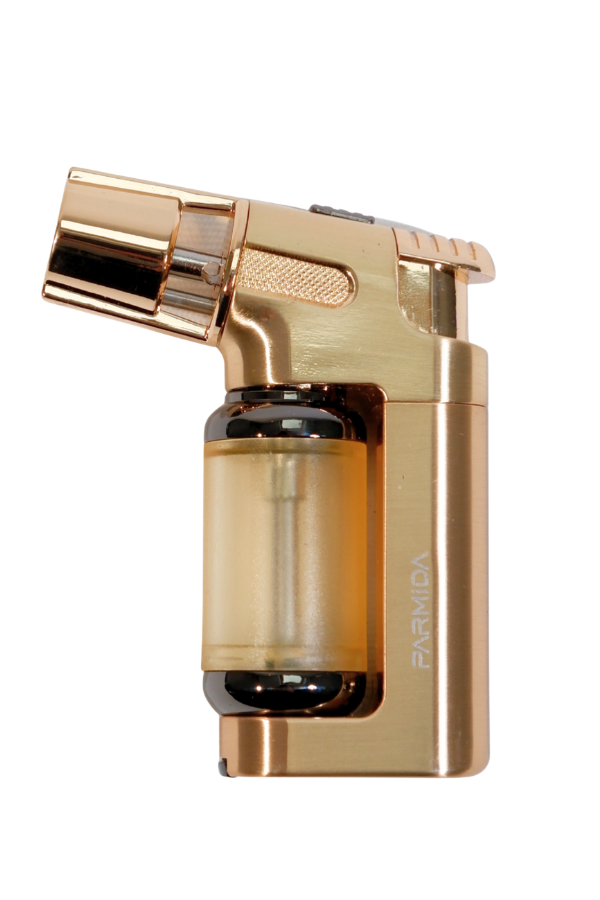 Parmida Tek Torch Pürmüz Gold Masa Tipi Metal Puro Çakmağı