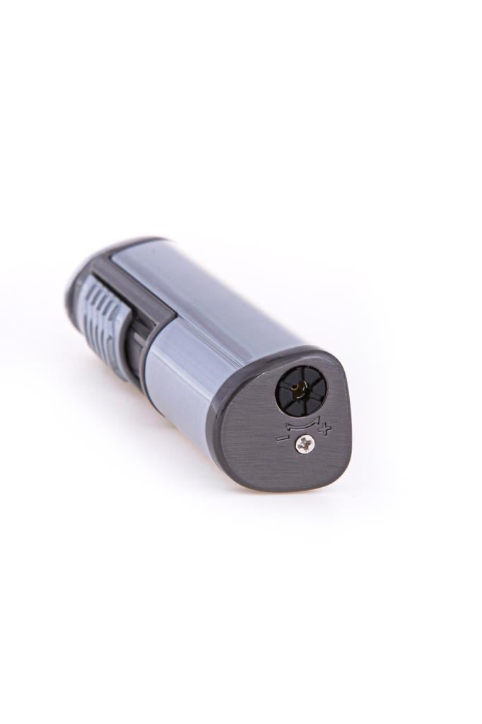 Parmida Tek Torch Pürmüz Gri Puro Çakmağı