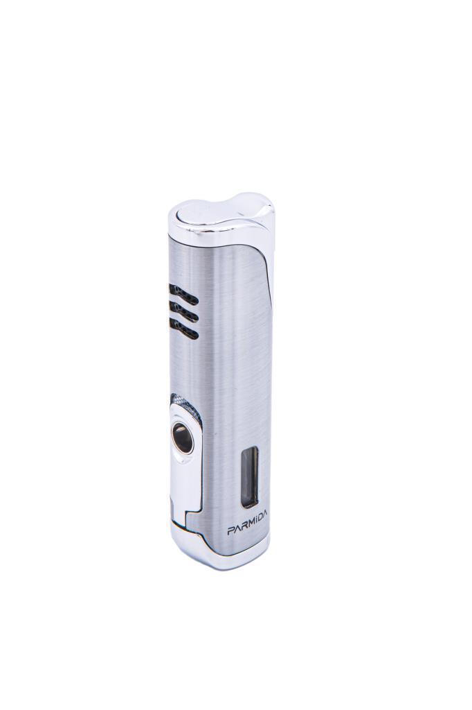 Parmida Tek Torch Pürmüz Gümüş Puro Çakmağı