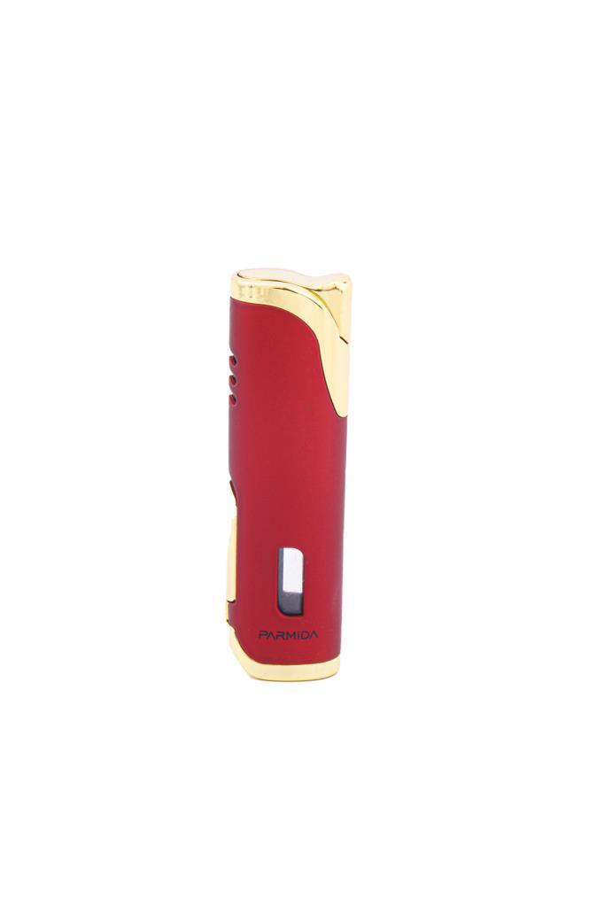 Parmida Tek Torch Pürmüz Kırmızı Puro Çakmağı