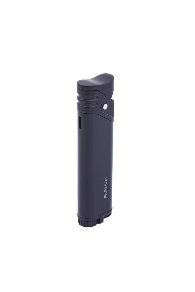 Parmida Tek Torch Pürmüz Siyah Puro Çakmağı
