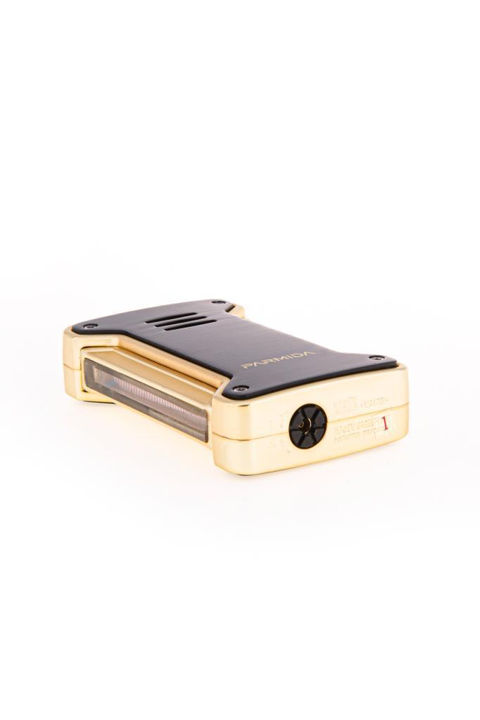 Parmida Tek Torch Pürmüz Siyah Puro Çakmağı