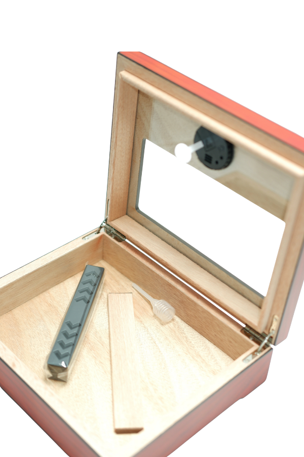 PremiumQuality Cusco Kırmızı Sedir Humidor Puro Kutusu