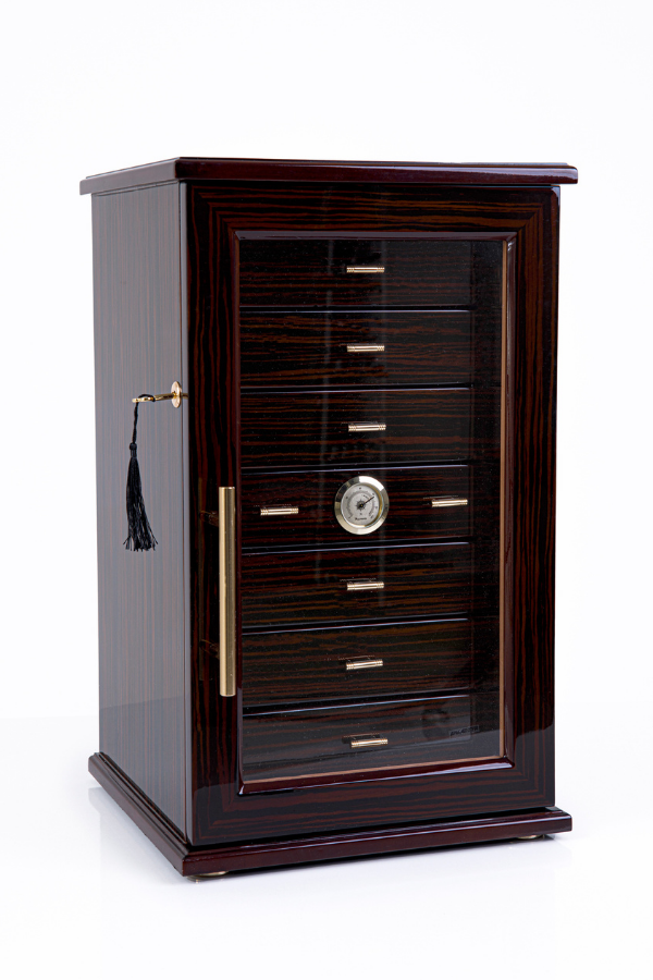 PremiumQuality La Paz 7 Çekmeceli Sedir Humidor Puro Kutusu