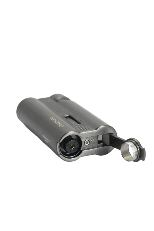 Quantoro 3 Torch Pürmüz Gunmetal Metal Puro Çakmağı
