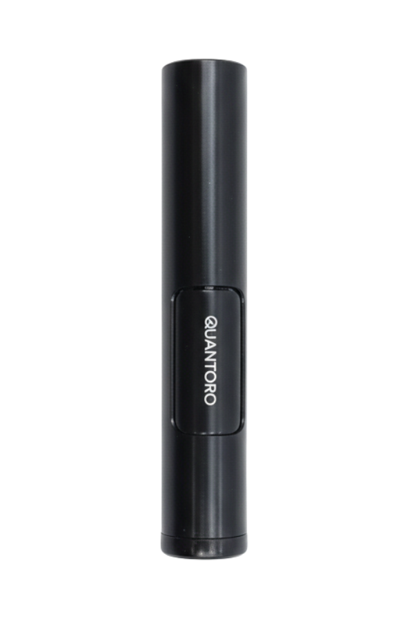 Quantoro Tek Torch Pürmüz Siyah Metal Puro Çakmağı
