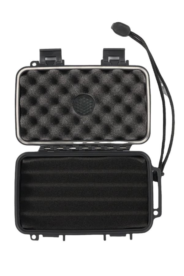 Quantum Seyahat Tipi 5 Siyah Humidor Puro Kutusu