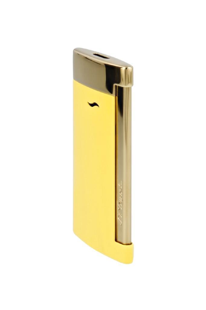 S.T. Dupont Sarı Slim 7 Perde Alev Puro Çakmağı 27780 - TR4365