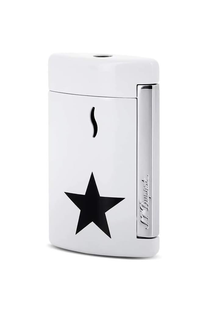 S.T. Dupont Minijet Star Beyaz Puro Çakmağı 10532 - TR4355