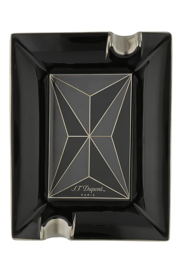S.T. Dupont Fire x Black Siyah İkili Puro Küllüğü 6470 - TR7495