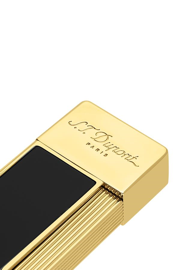 S.T. Dupont Twiggy Siyah-Gold Puro Çakmağı 30002 - TR7394