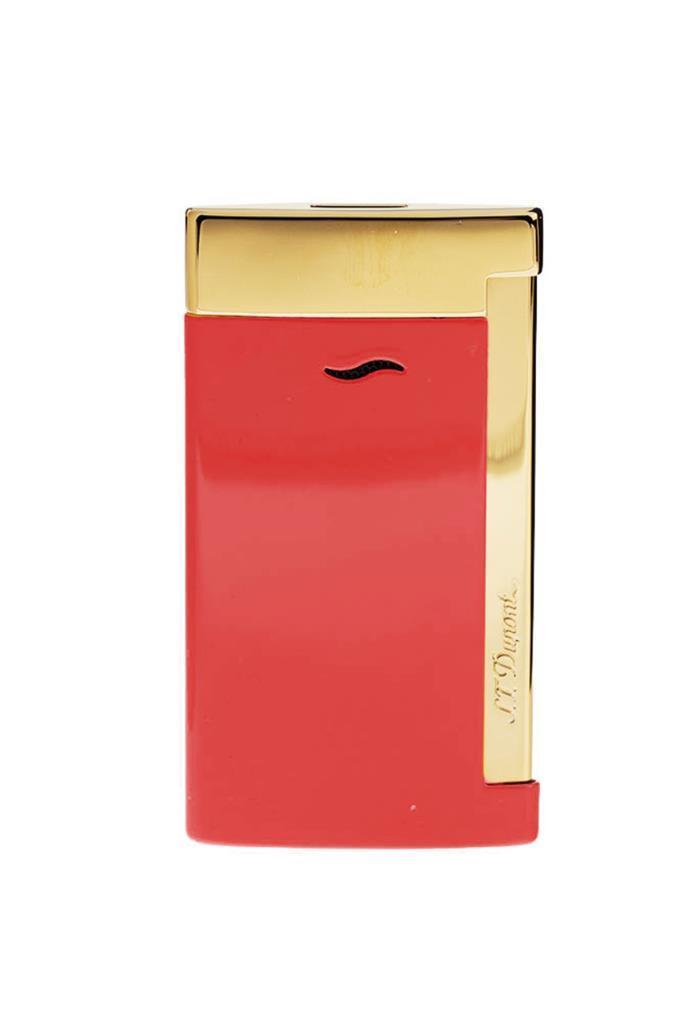 S.T. Dupont Slim 7 Burgundy Gold Puro Çakmağı 27774 - TR6658