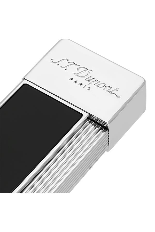 S.T. Dupont Twiggy Siyah-Krom Puro Çakmağı 30001 - TR7393