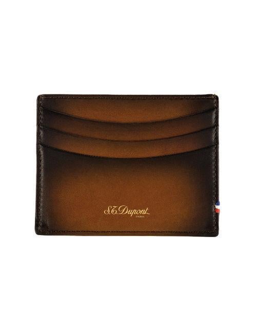 S.T. Dupont Kahverengi Deri Kartlık 190402 - TR2884