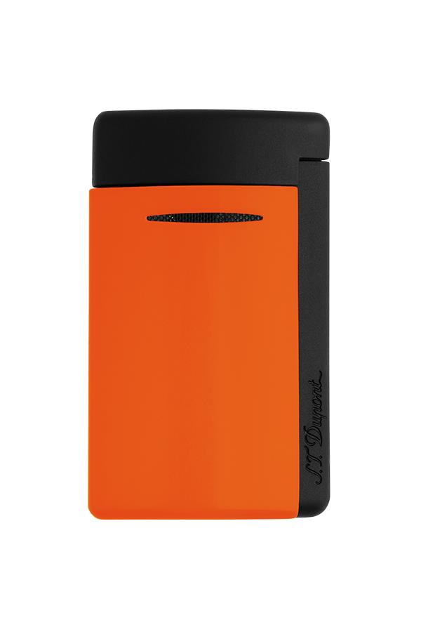 S.T. Dupont Minijet Lacquered Neon Turuncu Puro Çakmağı 10869 - TR7483