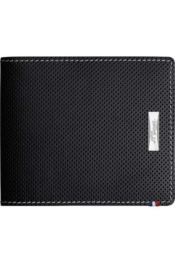 S.T. Dupont Defi 8 Kartlı Siyah Deri Cüzdan 170402 - TR4461