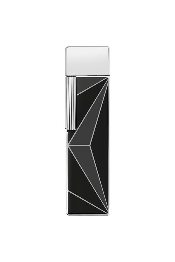 S.T. Dupont Twiggy Fire x Siyah-Krom Puro Çakmağı 30070 - TR7397