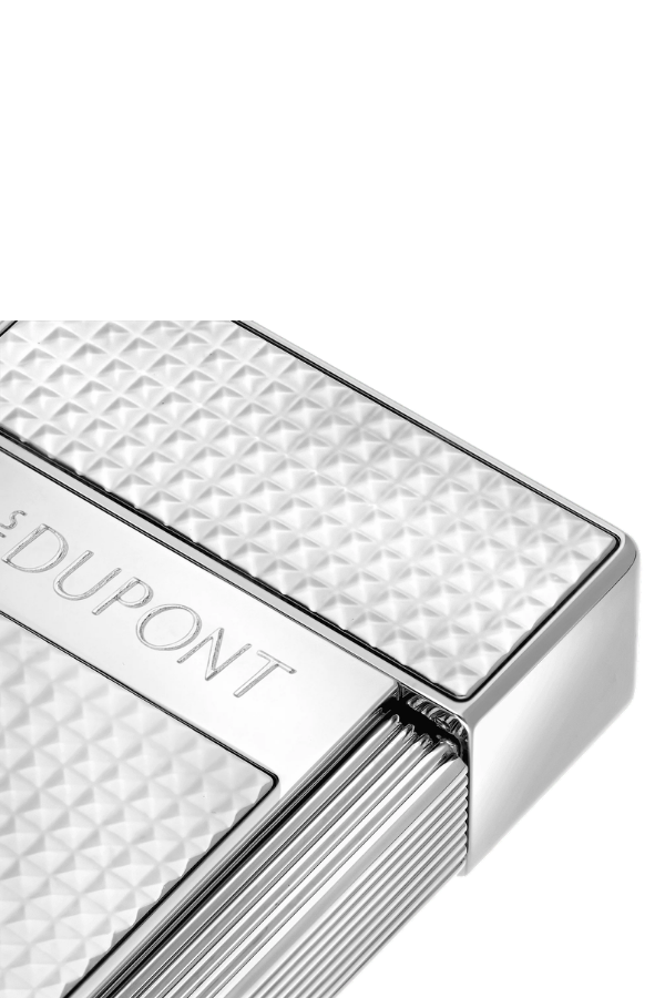 S.T. Dupont Biggy Silver Diamond Head Puro Çakmağı 25210 TR9913