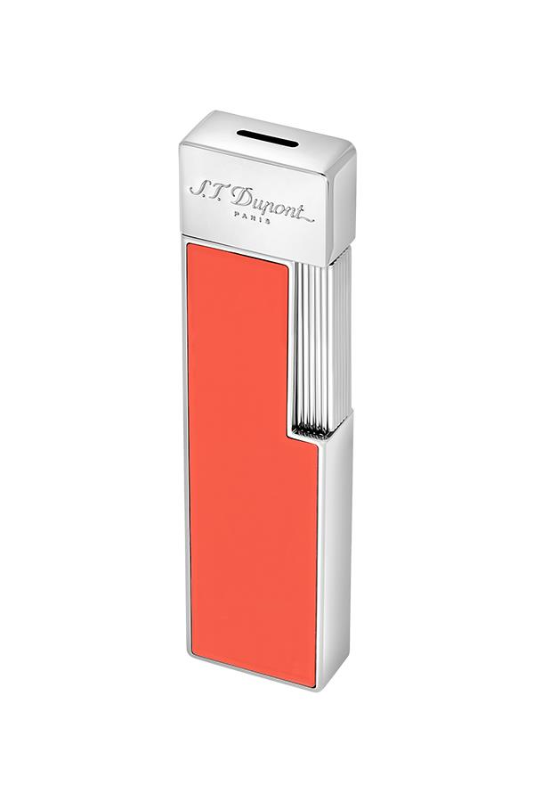 S.T. Dupont Twiggy Turuncu-Krom Puro Çakmağı 30011 - TR7396
