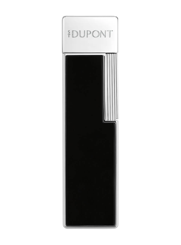 S.T. Dupont Twiggy Siyah-Krom Puro Çakmağı 30111