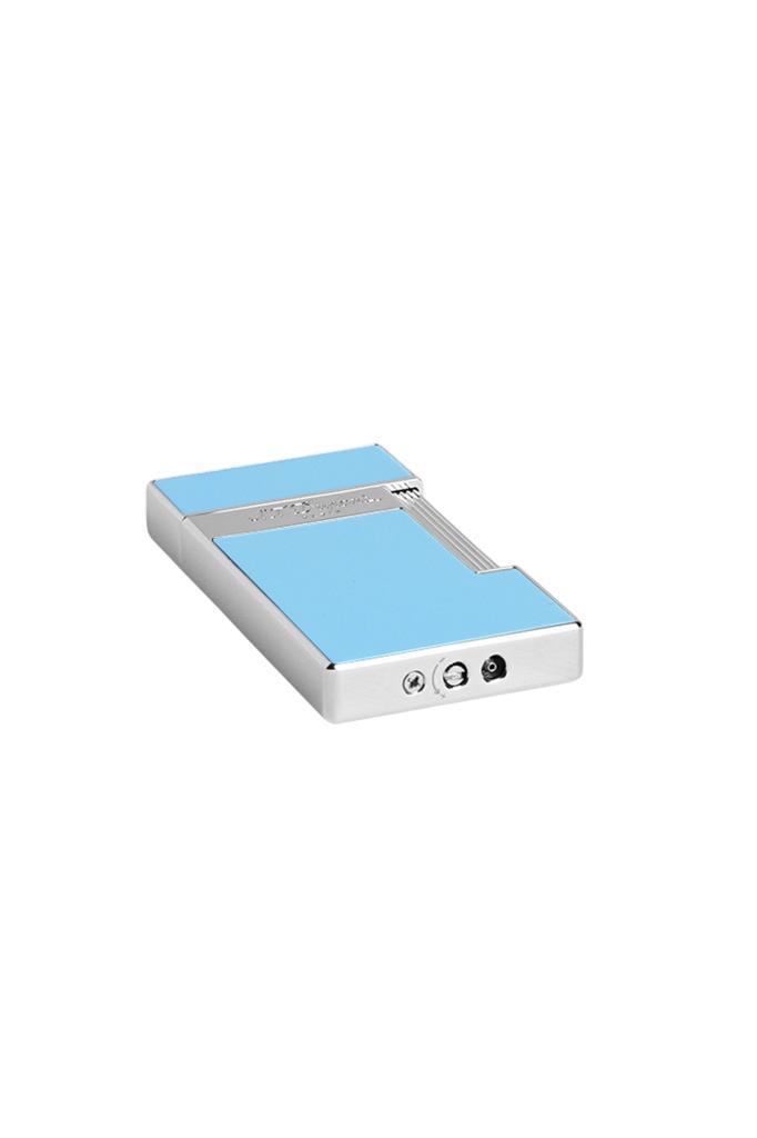 S.T. Dupont Slimmy Shiny Light Blue Lacquer Puro Çakmağı 28007