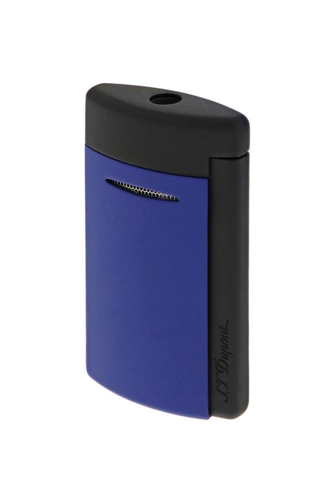 S.T. Dupont Mat Siyah - Mavi Minijet Puro Çakmağı 10860 - TR6607