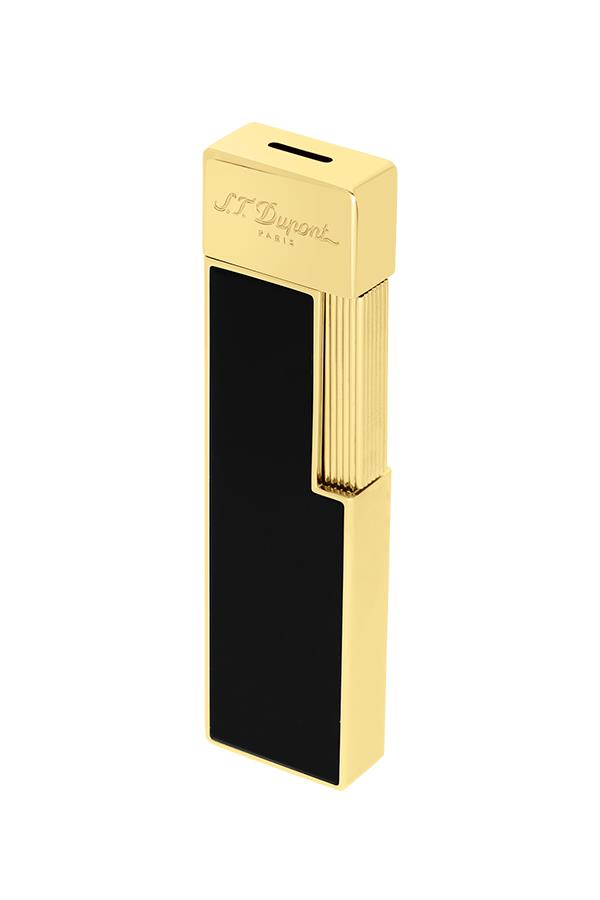 S.T. Dupont Twiggy Siyah-Gold Puro Çakmağı 30002 - TR7394