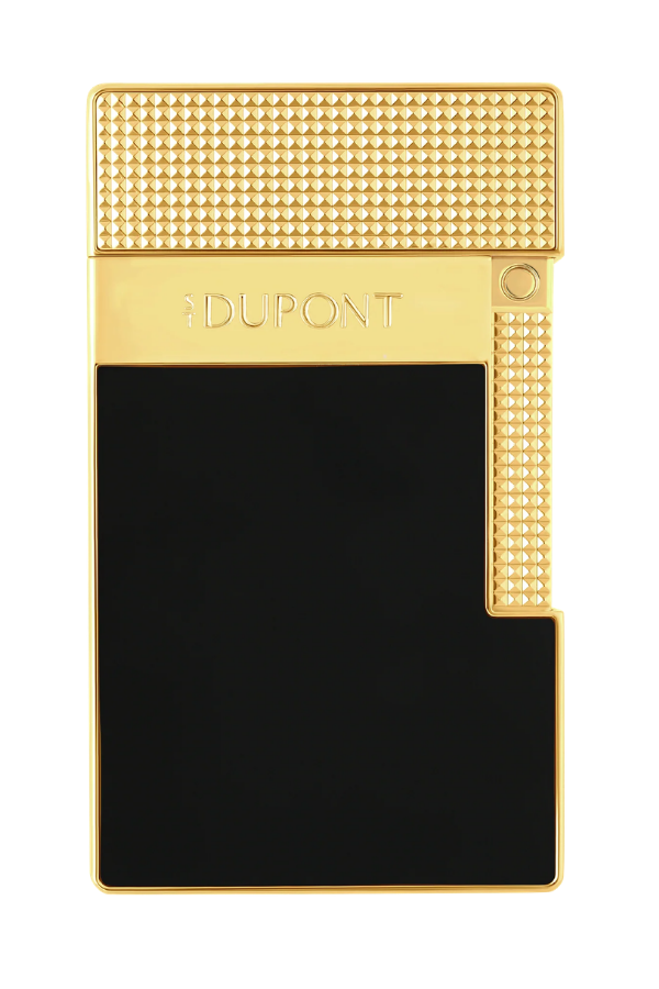 S.T. Dupont Siyah Gold Tek Torch & Soft Flame Masa Tipi Puro Çakmağı T20100