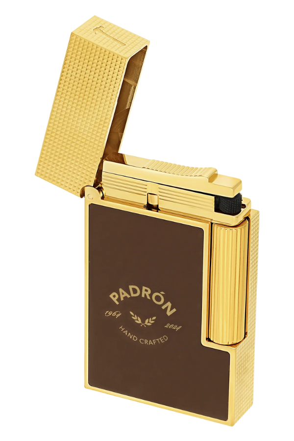 S.T. Dupont Ligne 2 Limited Edition Padron Çift Soft Alev Kahverengi Puro Çakmağı C16014