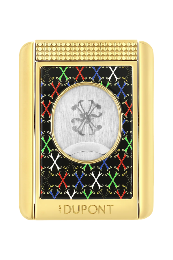 S.T. Dupont Fuente Series Gold Puro Makası Kesici & Puro Standı 003460F