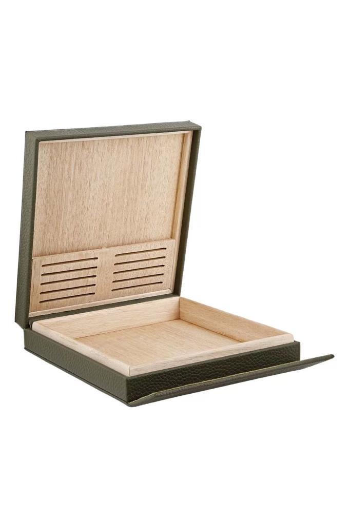 S.T. Dupont Yeşil Deri Seyahat Humidoru 1356
