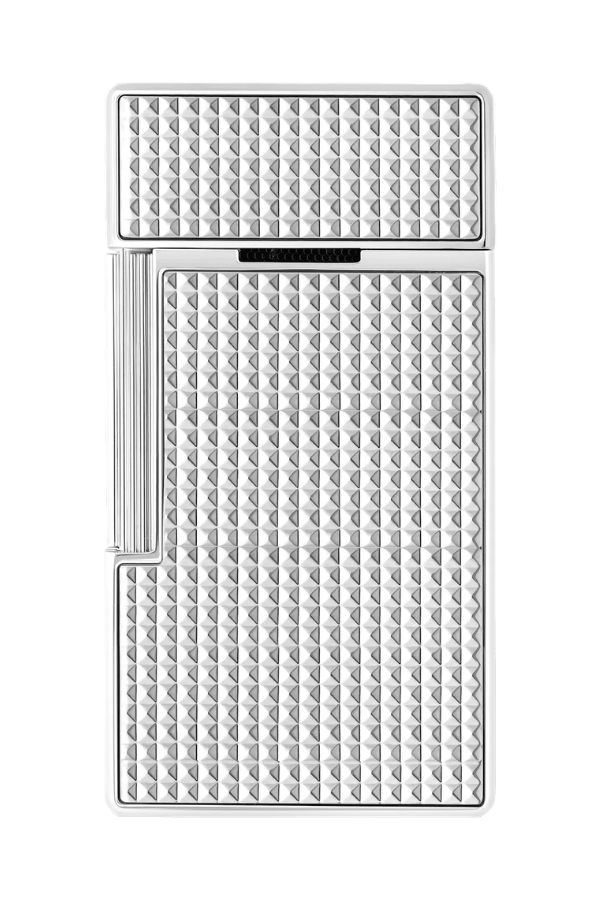 S.T. Dupont Biggy Silver Diamond Head Puro Çakmağı 25210 TR9913