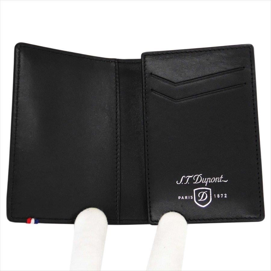 S.T. Dupont Siyah Deri Kartlık 170404 - TR4463
