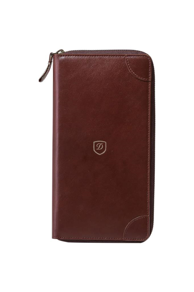 S.T. Dupont Deri Mat Kahverengi Cüzdan 190001 - TR4829